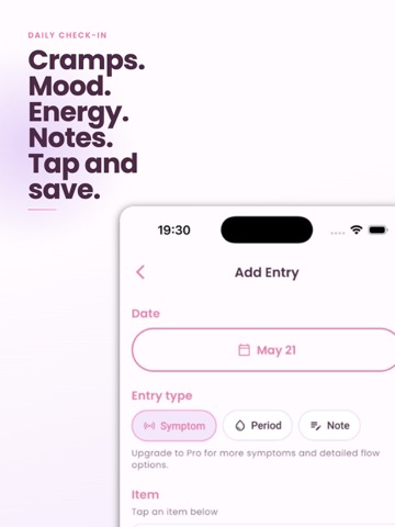 Period Tracker For Teens + iPad screenshot