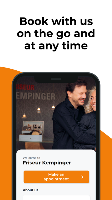 Kempinger app screenshot