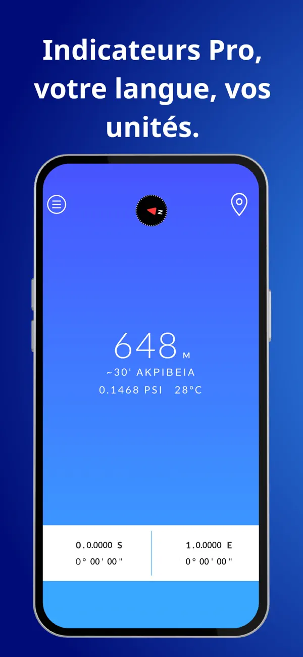 Screenshot #3 pour Altimètre Pro GR