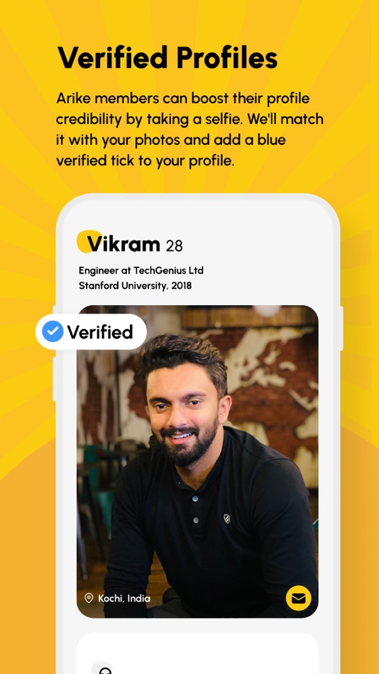 #5. Arike - Where Malayalis Date (iOS) Podle: Aisle Network Pvt. Ltd.