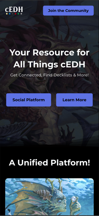 cEDH Hub Screenshot 1 of 5