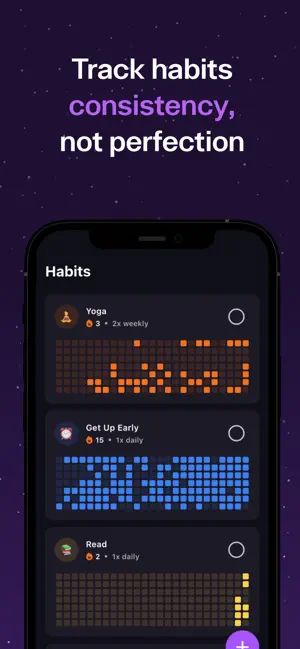 Goal & Habit Tracker: Stellar screenshot 2