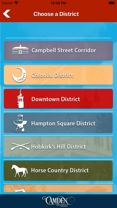 Camden, SC - Audio Tours Screenshot