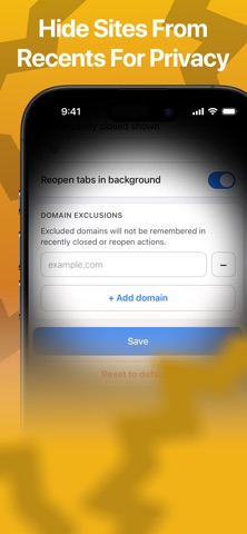 TabRecall screenshot