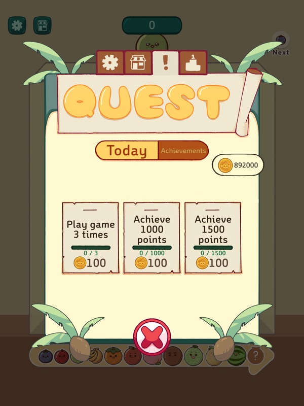 QSWatermelon : Fruit Merge screenshot 11