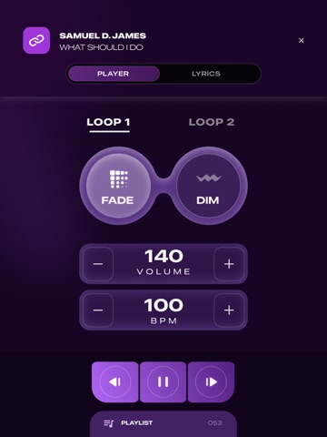 Loops, Click Track - Worship iPad screenshot