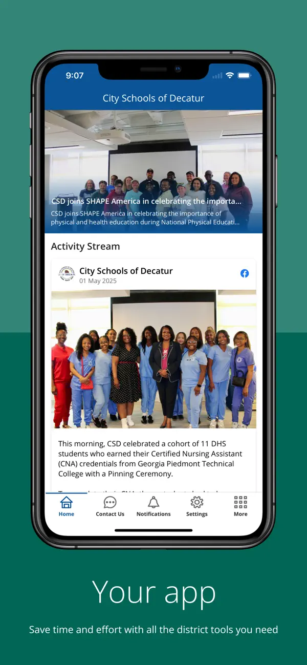 Screenshot #1 pour City Schools of Decatur