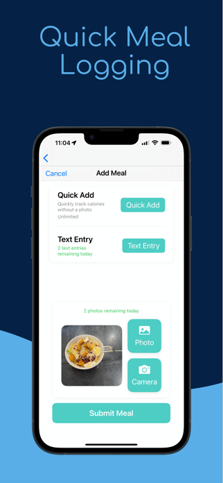 Quick Click Calorie Counter Screenshot 3 of 7