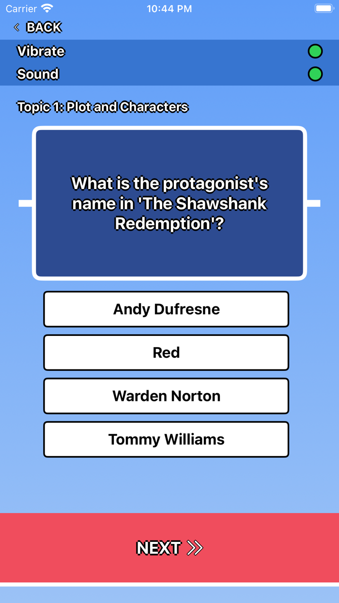Shawshank Redemption Trivia