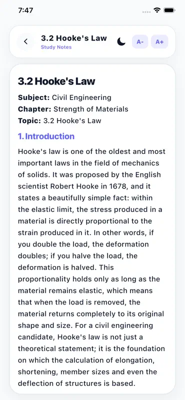 Civil Engineering Notes Pro screenshot 5 of 8