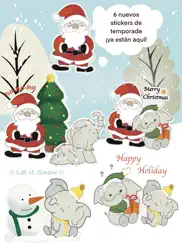 cute elephant stickers - kiana ipad bildschirmfoto 2