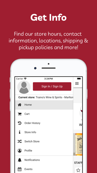 Screenshot #2 pour Traino's Wine & Spirits
