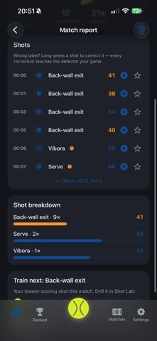 PadelLab Pro screenshot
