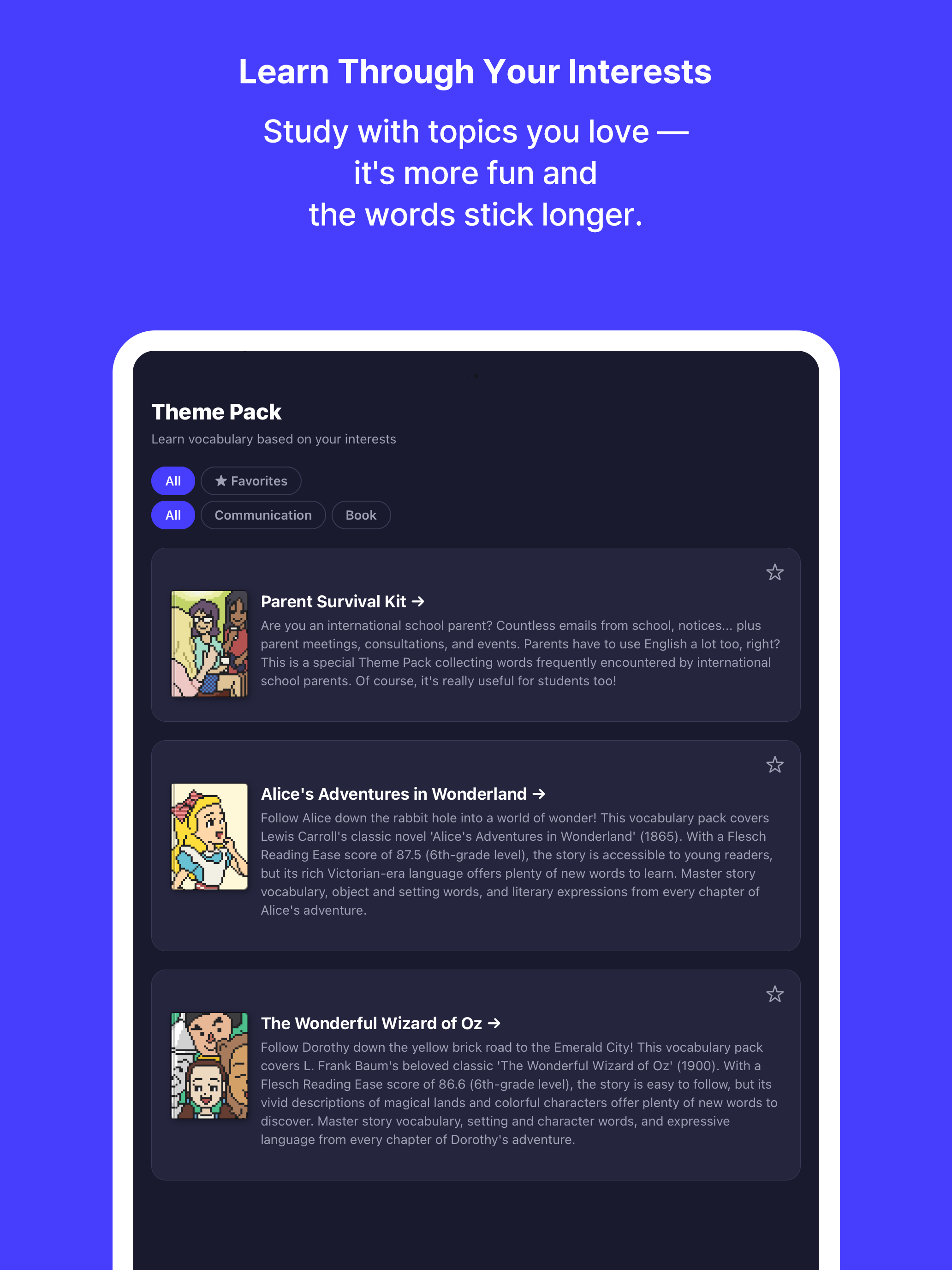 InterVoca - School Vocabulary screenshot 11