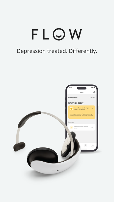 Flow - Depression treatment Screenshot