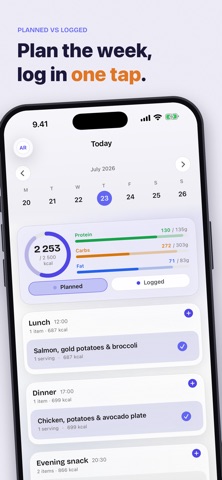 Jazmin: Nutrition Tracker Screenshot 3 of 7