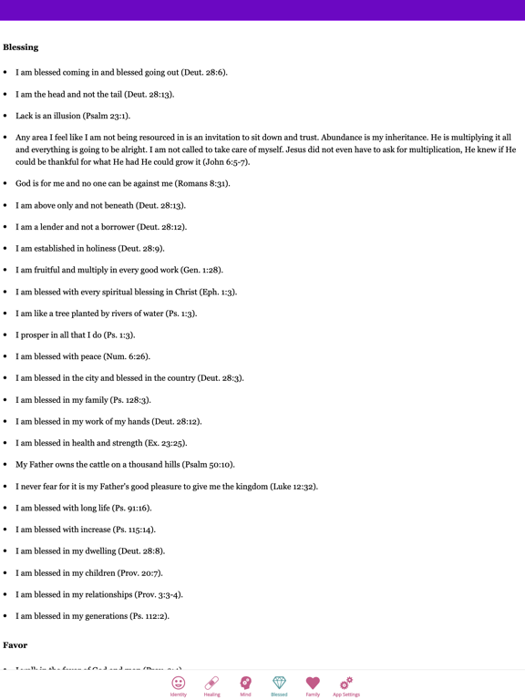 Decrees iPad screenshot 4 - Reference app