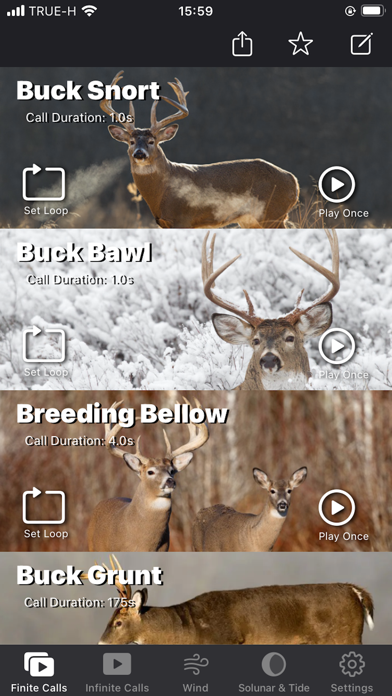 Deer Calls for Whitetail App iPhone screenshot 1 - Sports app