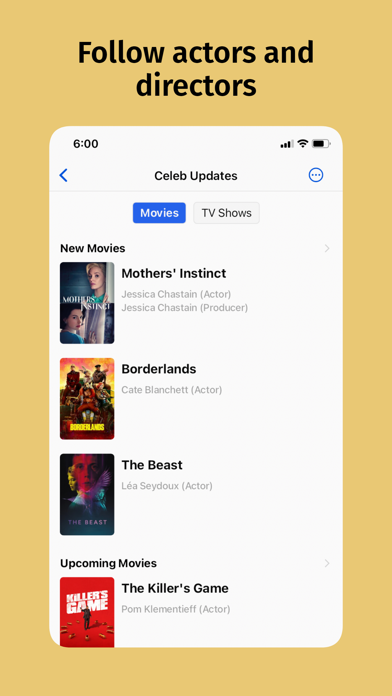 FlickFocus - Movie Tracker Screenshot
