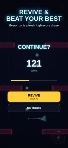 Neon Drift Rush iPhone screenshot