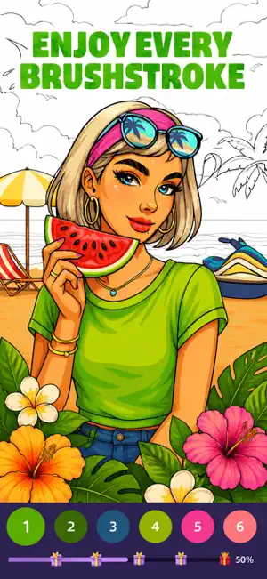 Color by Number: Craft & Art screenshot 2