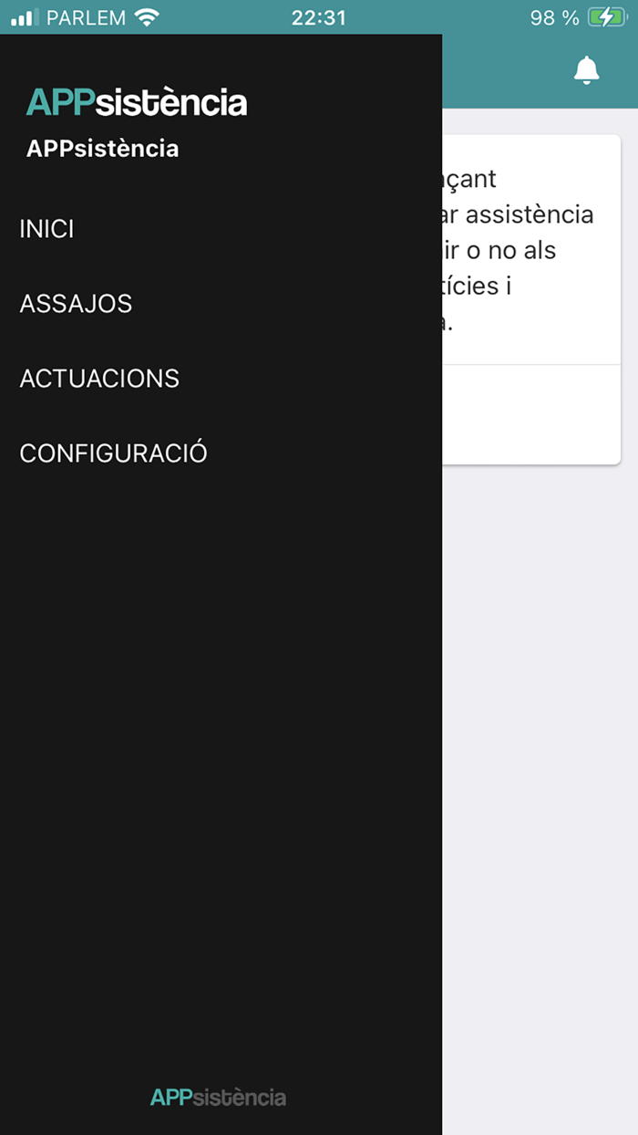 APPsistencia general