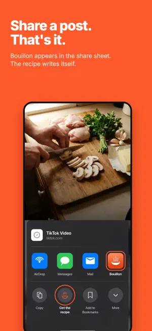 Bouillon: Video to Recipe screenshot 2