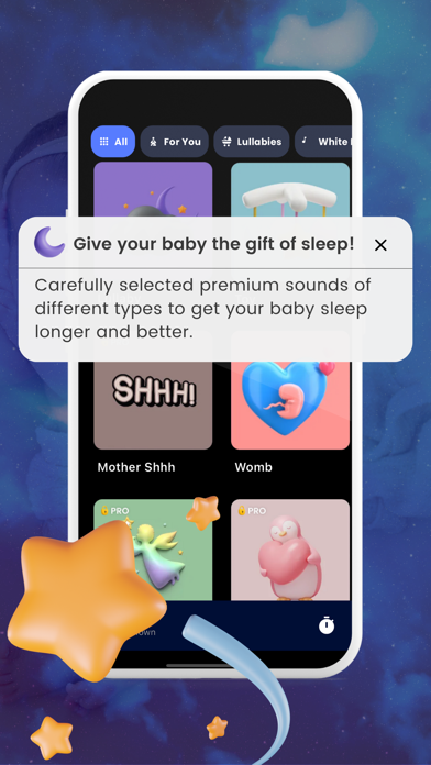 White Noise Baby Sleep Sound Screenshot