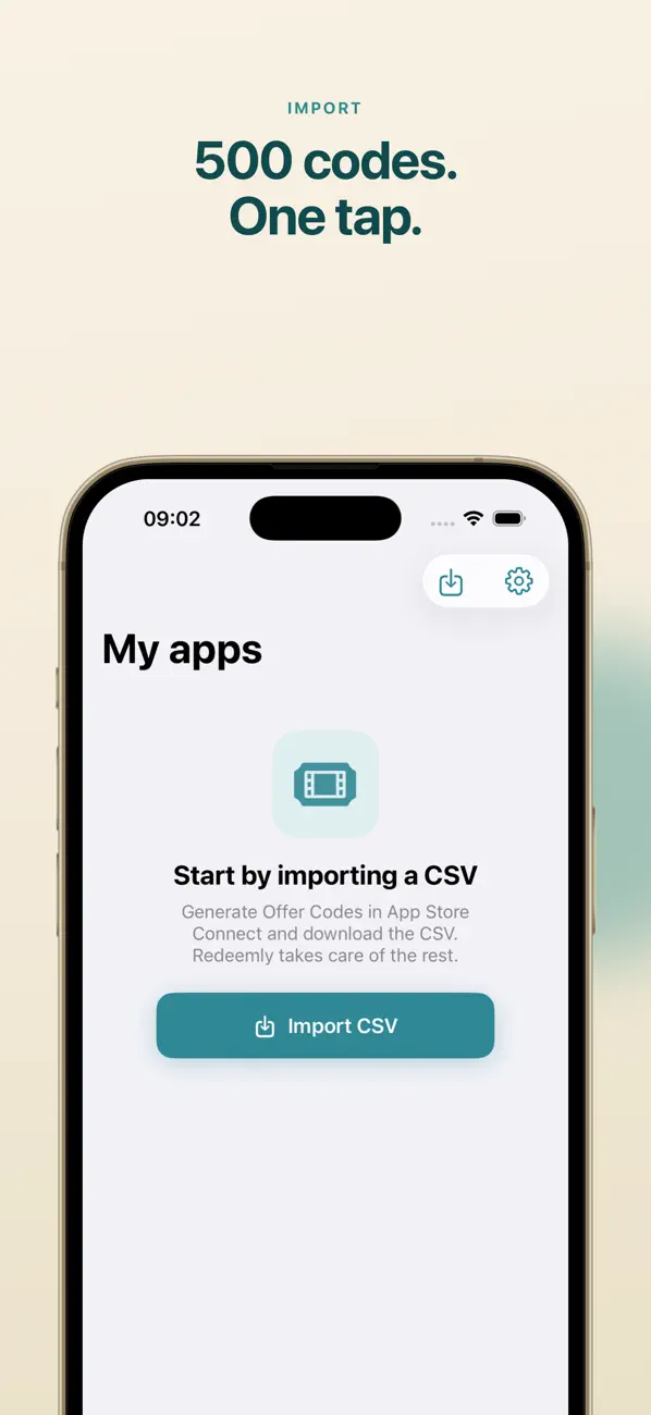 #2. Redeemly: Offer Code Manager (iOS) By: Daniel Fernandez Garcia