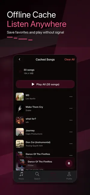 Sha Music-Online Offline Playe screenshot 4