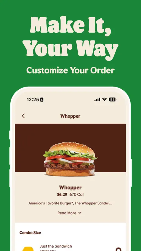 BURGER KING® App screenshot 2 of 7