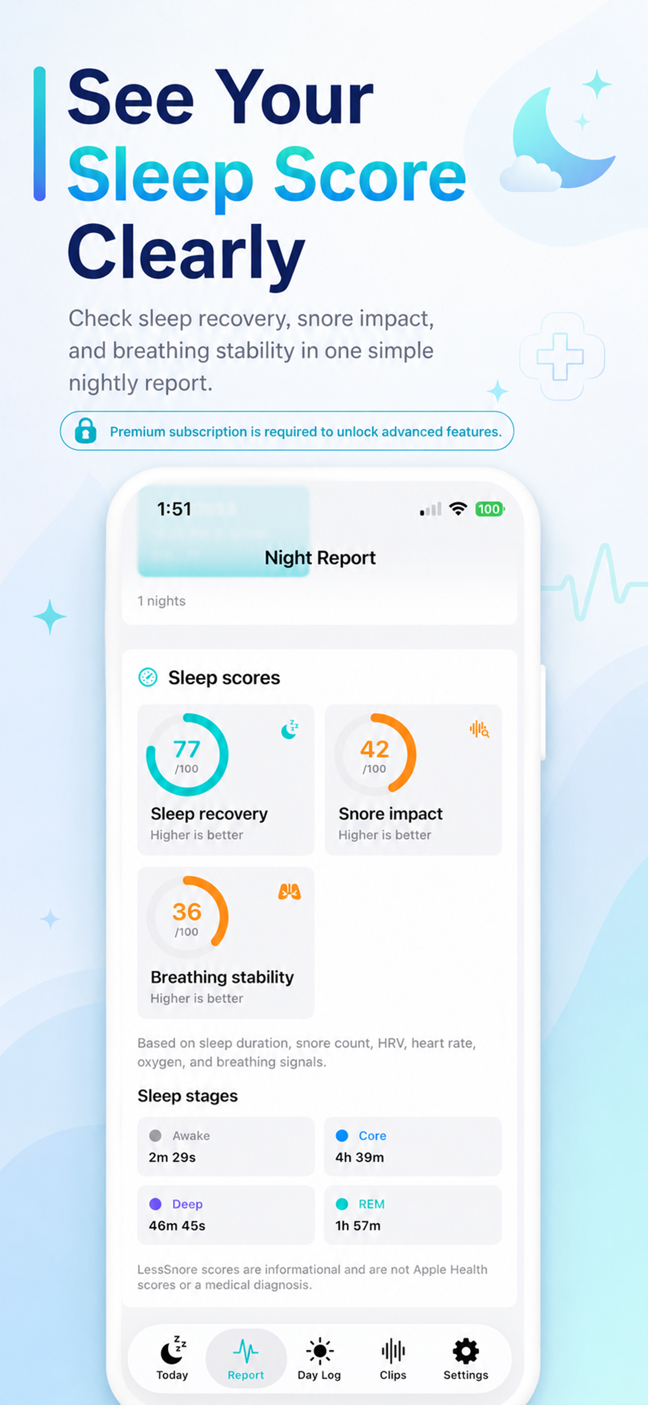 LessSnore: Sleep Tracker