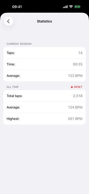 BPM Tapper: Tap Tempo screenshot 4
