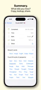 Wordish: Word Puzzle screenshot #6 for iPhone