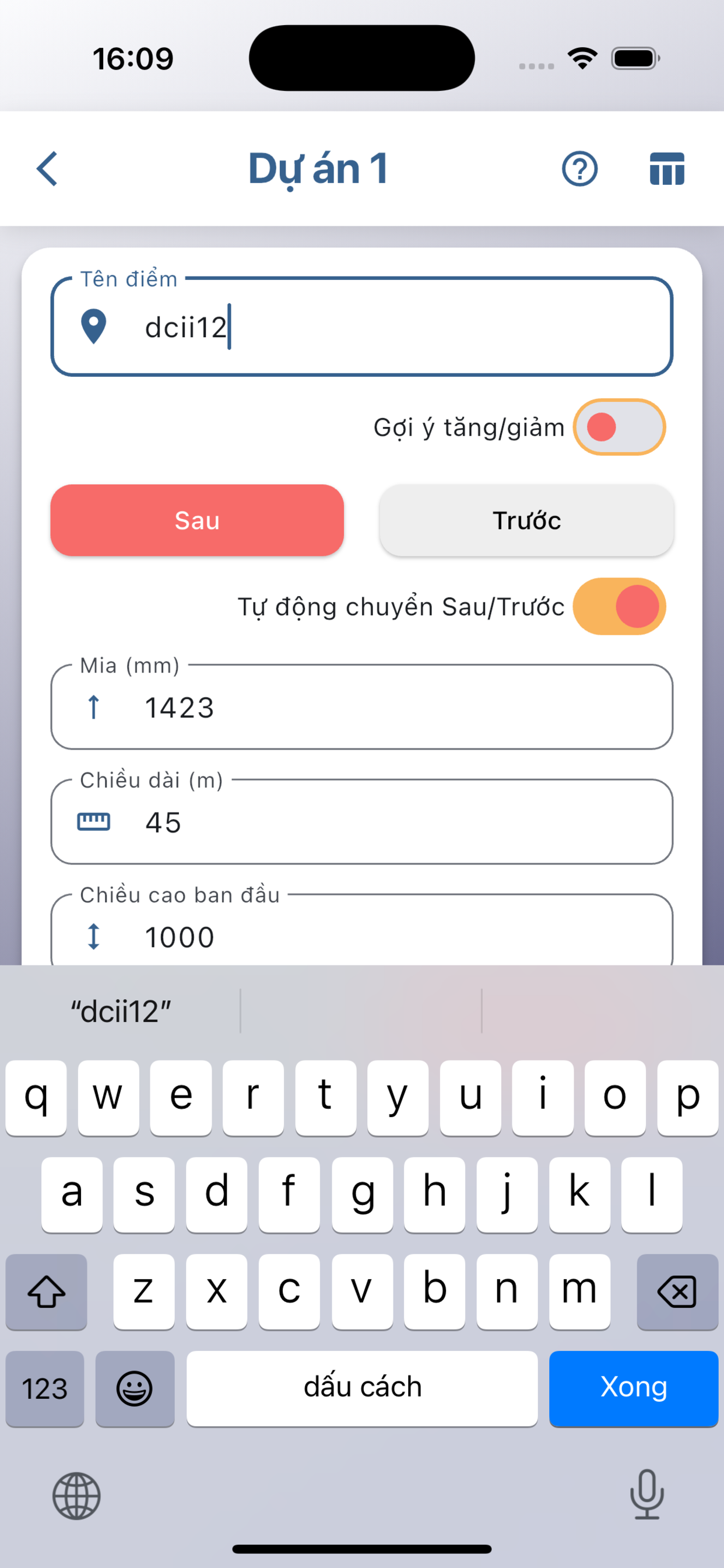 smartLevel: Máy Thuỷ Bình