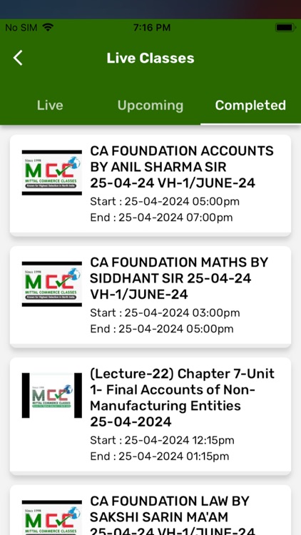 MCC Live App screenshot-5