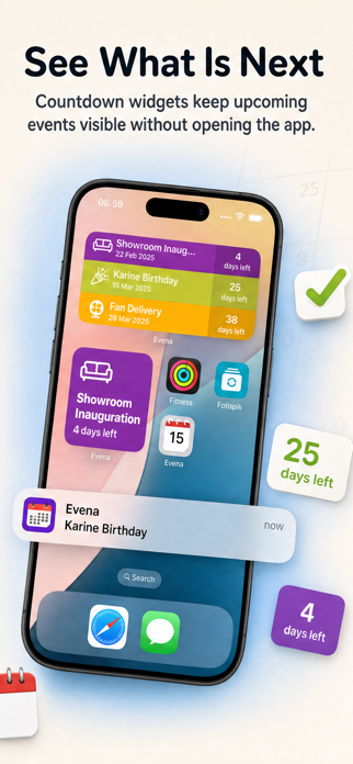 Birthday Countdown – Evena Screenshot 3 of 4