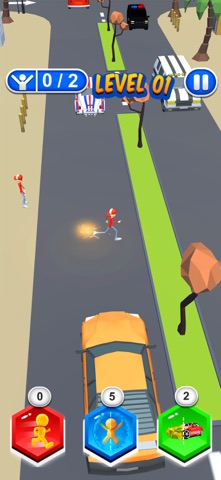 Stickman Game- Road Cross Game screenshot