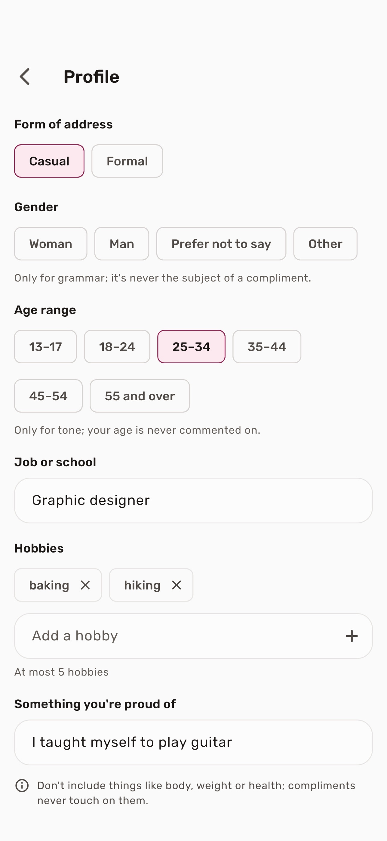 Screenshot 6 of PamperMe: AI Compliments