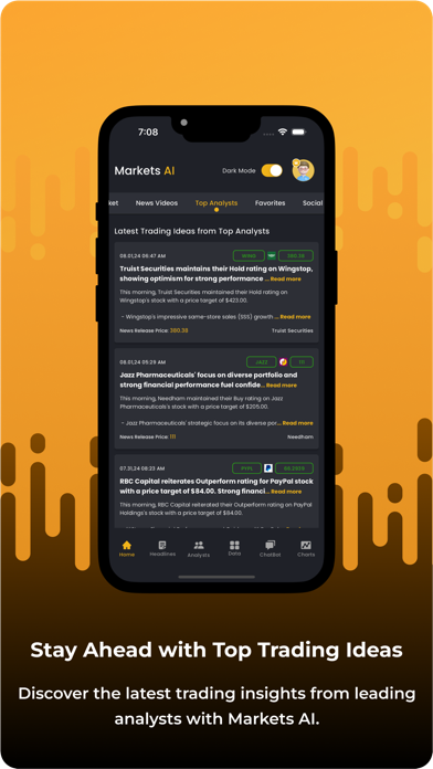 Markets AI Screenshot