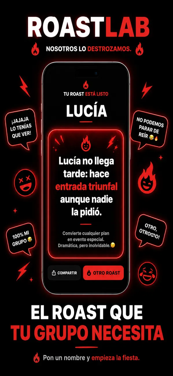 Screenshot #1 pour RoastLab: Bromas con IA