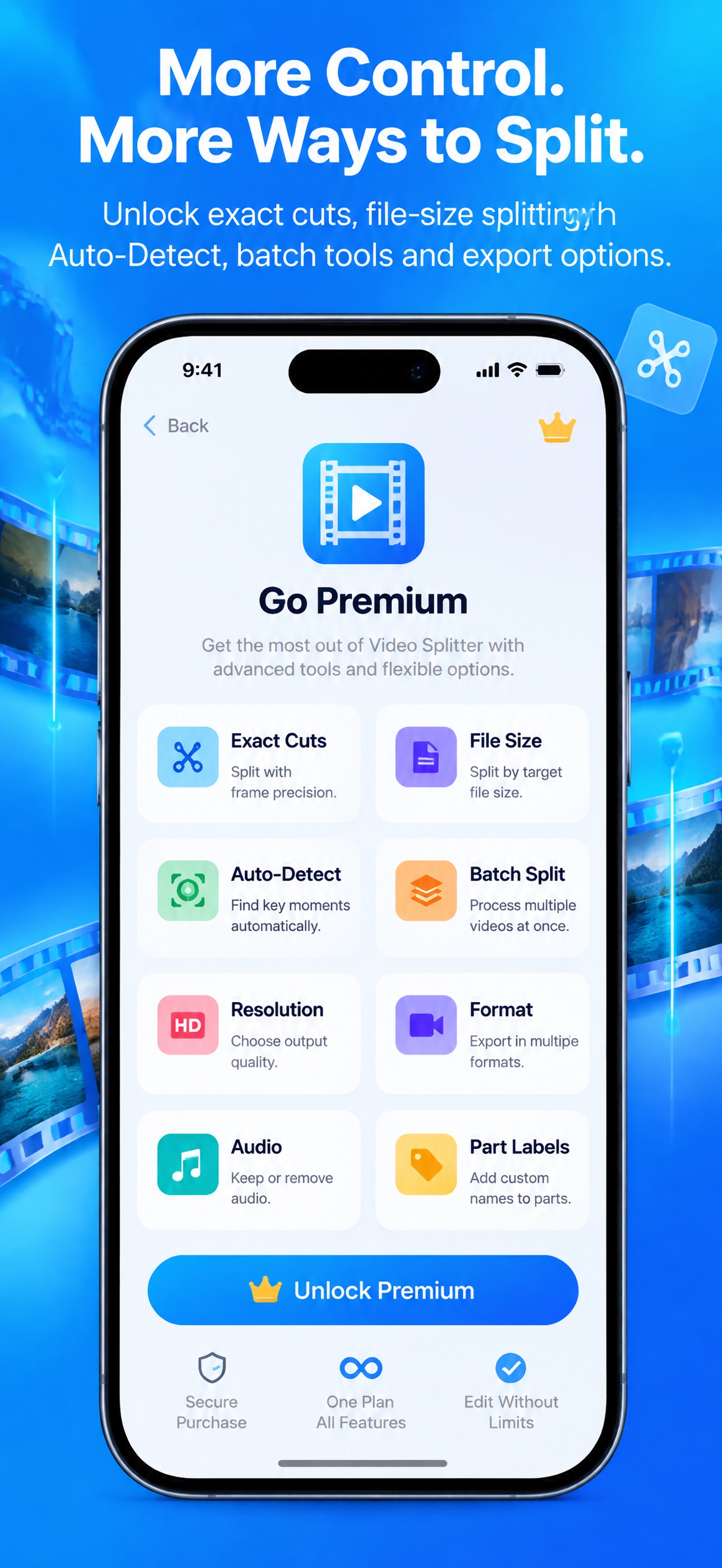Screenshot 10 of Cut Trim Split Video Editor