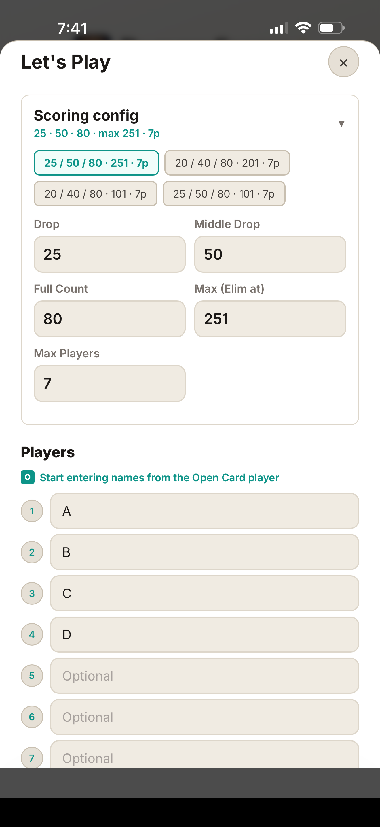 Rummy Scorer: Real-time