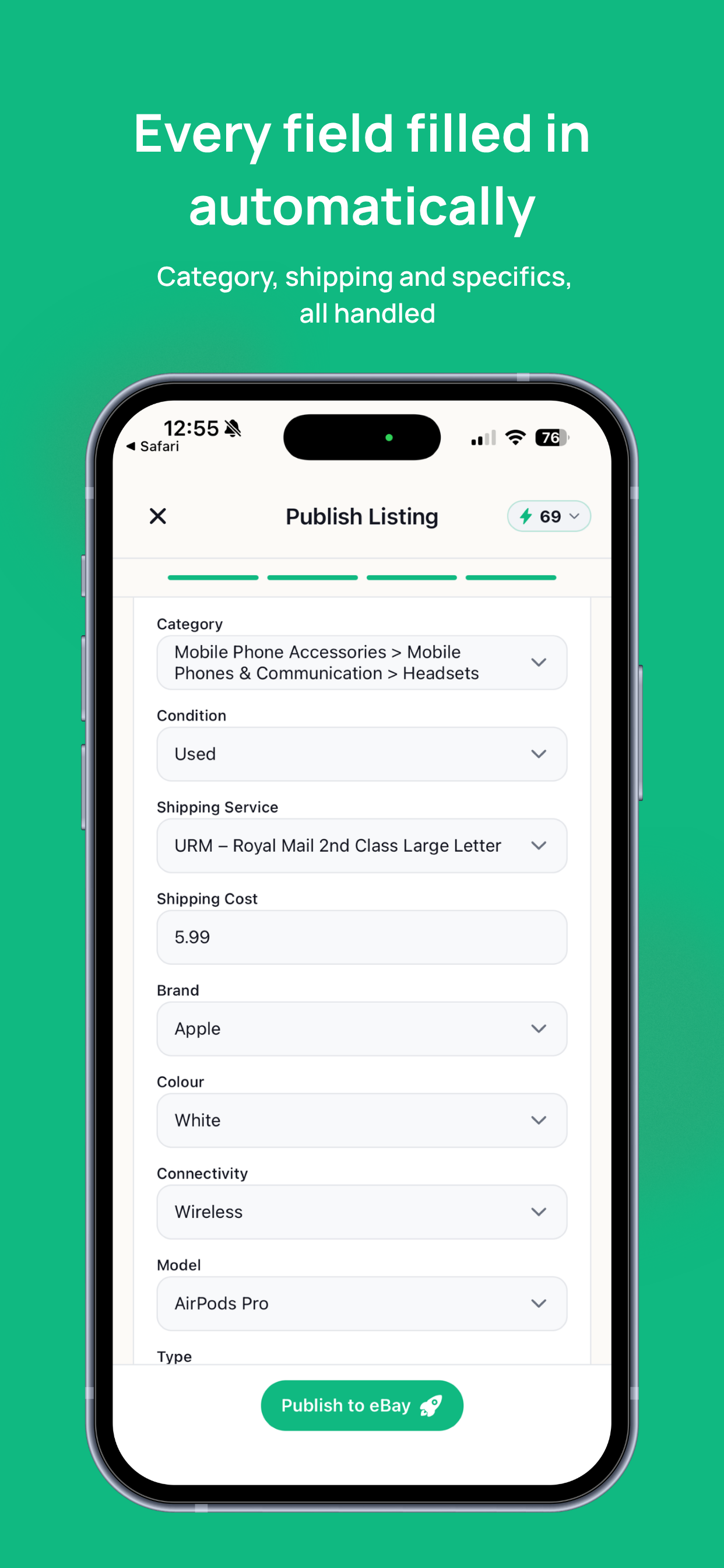 Rapid Sell AI screenshot 7