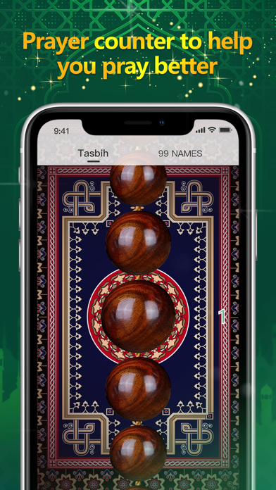 Qibla, Prayer time - No Ads Screenshot