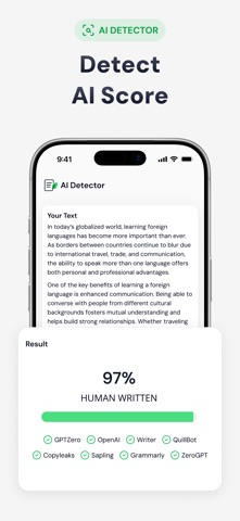 Natural Write: AI Humanizer Screenshot 3 of 5