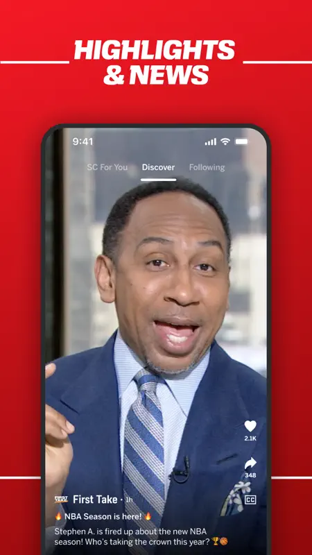 ESPN: Live Sports & Scores screenshot 4 of 10
