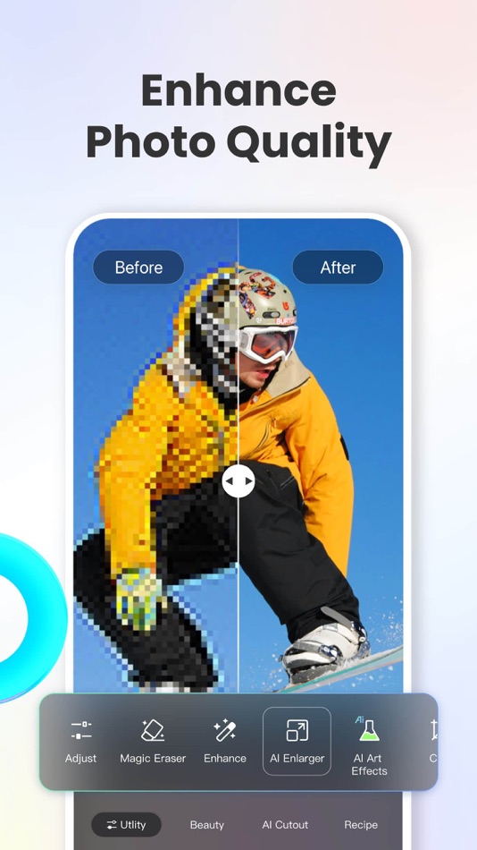 #4. Fotor - AI Agent Photo Editor (iOS) От: Chengdu Everimaging Science and Technology Co., Ltd