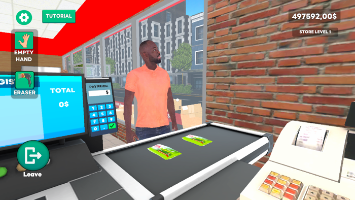 Supermarket Store Simulator