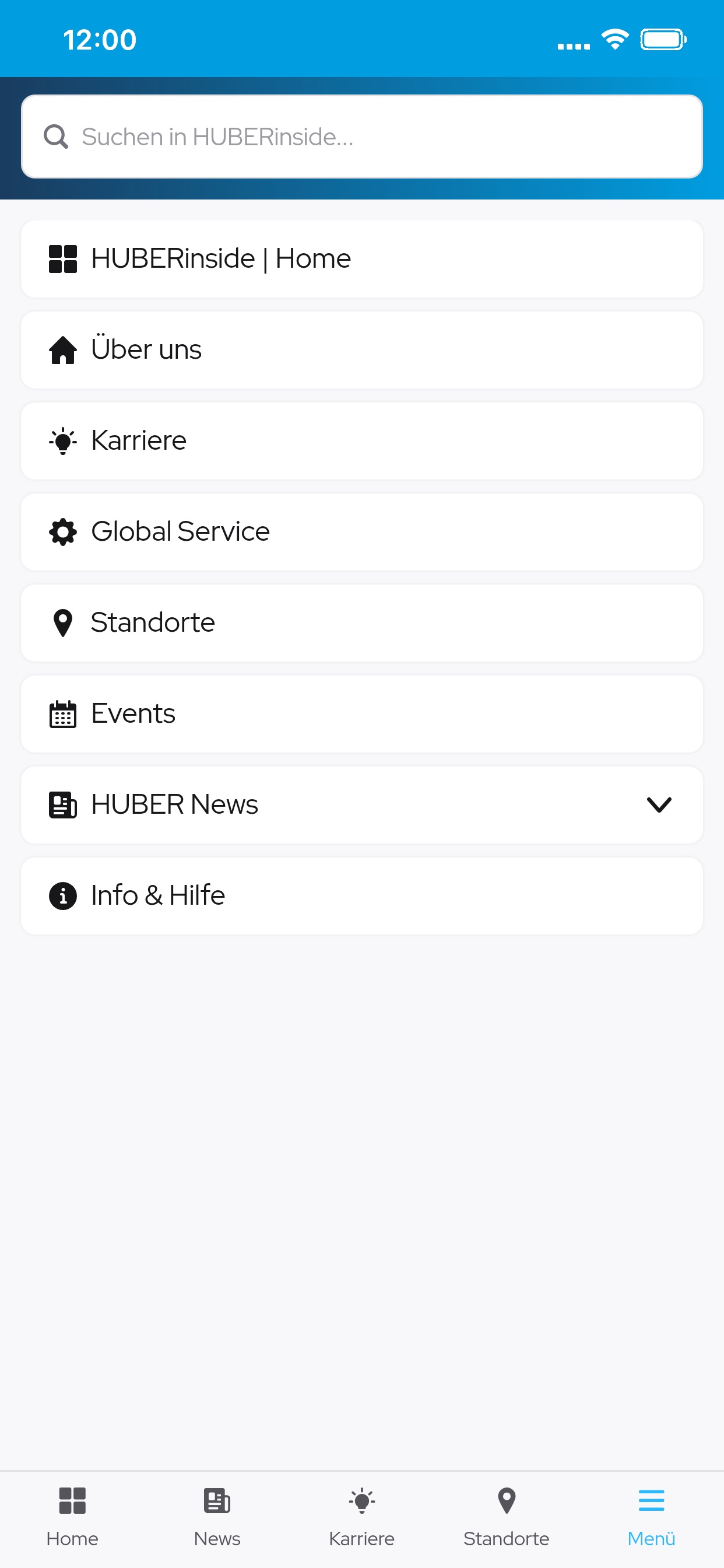 Screenshot 2 of HUBERinside